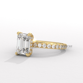emerald pave ring designs, emerald pave fine jewelry, emerald pave luxury jewelry