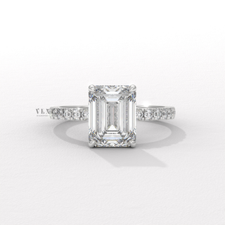 emerald pave ring under budget