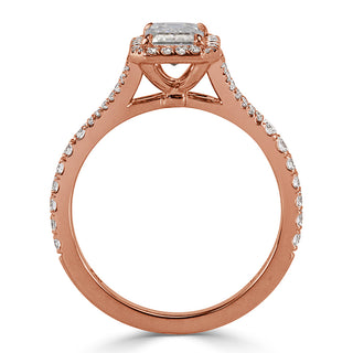 emerald stone engagement ring