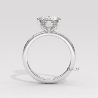 ethical pear engagement ring