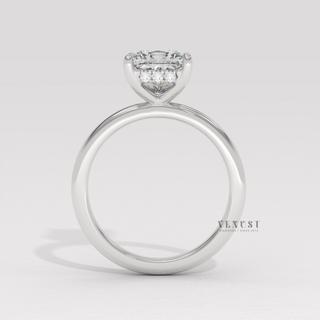 ethical princess cut engagement ring