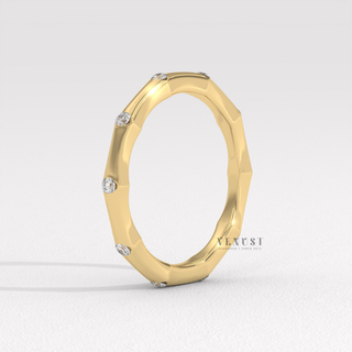 stackable petite band
everyday diamond band