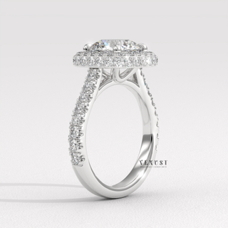 sustainable moissanite ring, premium quality ring