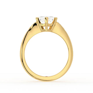 Geometric three stone engagement ing 
hexagon ring 
diamond ring 
engagement ring 

