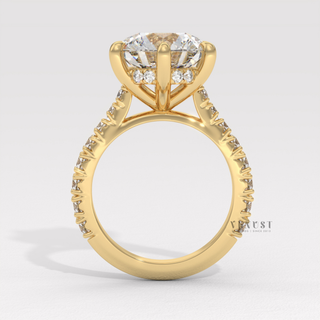 glamorous engagement ring