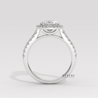 halo ring clean design, halo ring detailed design