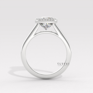 handmade bezel diamond ring