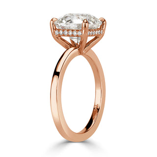 hidden halo engagement ring