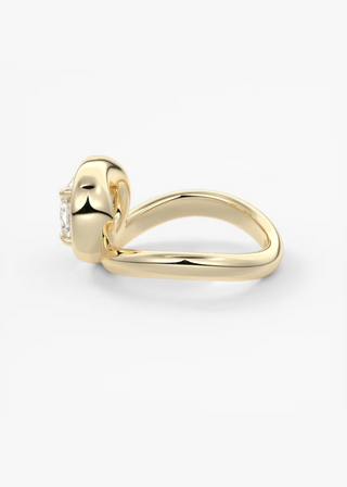 bezel engagement ring