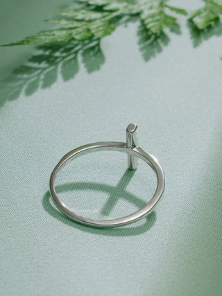 0.10 TCW Round Cut Bar Set Cluster Moissanite Diamond Wedding Band