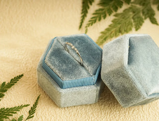 0.10 TCW Round Cut Cluster Moissanite Diamond Wedding Band