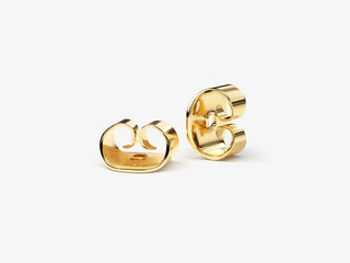 Marquise Cut Crown Stud Earrings