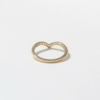 2.0ct East West Oval Moissanite Diamond Solitaire Engagement Ring With Curved Wedding Band