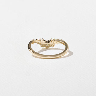 1.0ct Pear & Round Diamond Solitaire Engagement Unique Rings For Women With Matching Band