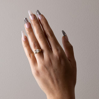 2.0ct Bezel Set Oval Diamond Moissanite Solitaire Engagement Ring With Matching Band