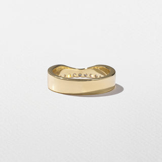 2.0ct Bezel Set Emerald Moissanite Solitaire Engagement Unique Diamond Rings With Matching Band