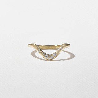 2.50ct Oval Moissanite Diamond Tension Style Engagement Ring With Matching Curved Band