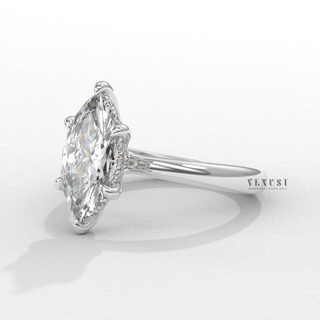 marquise cut diamond ring stack, marquise cut diamond ring gold band