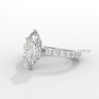 marquise cut ring gold
