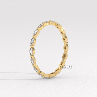 marquise full eternity band platinum