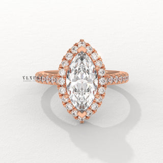 marquise diamond halo ring, marquise cut engagement ring