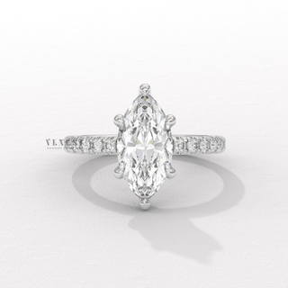 marquise moissanite ring