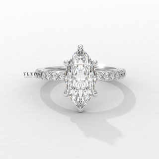 marquise wedding essential ring