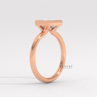 bezel solitaire ring