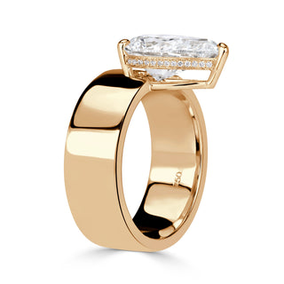 minimalist cigar band ring