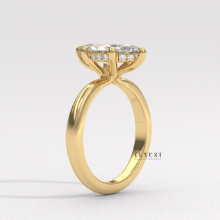 minimalist marquise ring, marquise diamond ring minimalist style