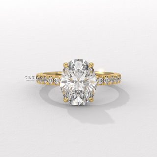 oval diamond pave ring
oval cut pave engagement ring
oval diamond ring pave band
oval engagement ring for women