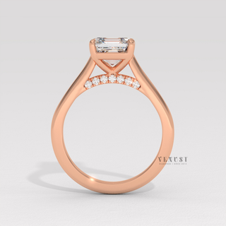 asscher hidden halo engagement ring
asscher cut hidden halo ring
hidden halo asscher cut diamond ring