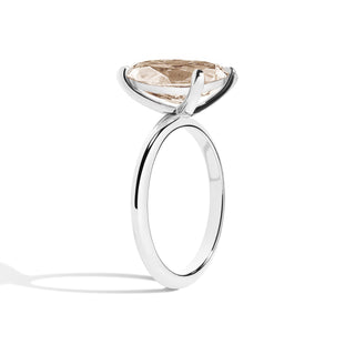 moissanite solitaire engagement ring