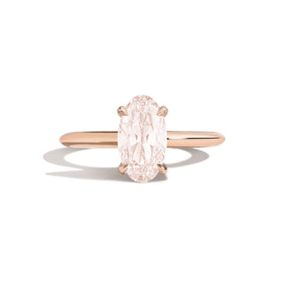 moval cut engagement ring