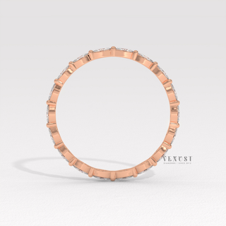 natural diamond marquise eternity band