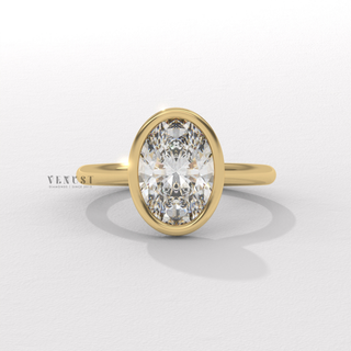 oval bezel ring minimal style
oval bezel cut diamond 
diamond ring 
engagement ring 
rings 
engagement diamond ring 