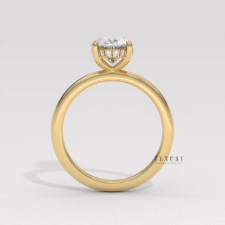oval diamond fine jewelry ring