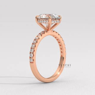 oval diamond ring trending in USA