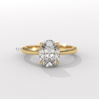oval diamond statement ring