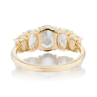 oval diamond style ring
