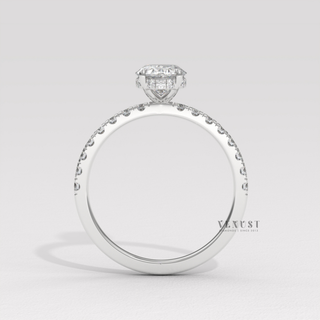 oval elegant jewelry ring
