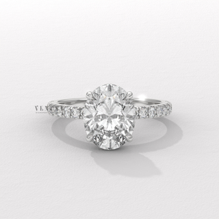 oval engagement ring elegant