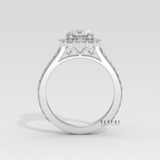 oval halo ring fashion lovers