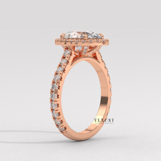 oval halo ring luxury buyers, oval halo ring premium buyers