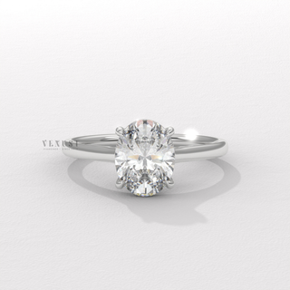 oval diamond engagement ring
