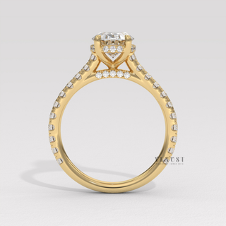 oval ring for her proposal