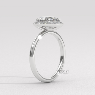 oval solitaire halo ring, oval halo solitaire engagement ring, oval cut halo solitaire ring, oval halo diamond solitaire ring
