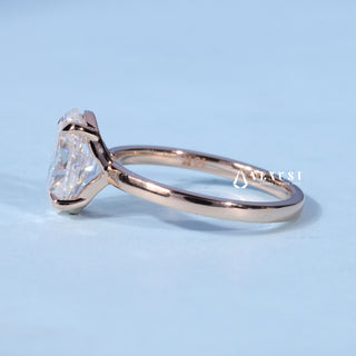 1.50CT Oval Cut Moissanite Diamond Solitaire Engagement Ring