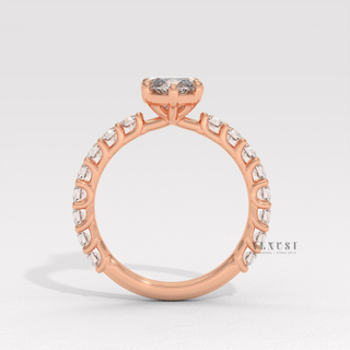 diamond pave band ring