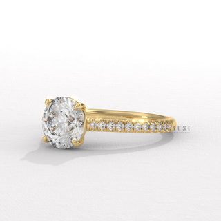 pave diamond ring
